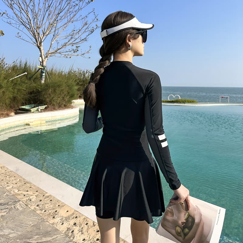 競泳水着 スリム美シルエット ワンピース水着